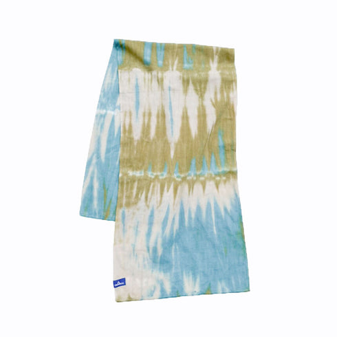 CHAORAS Sports Tenugui / Khaki & Light blue